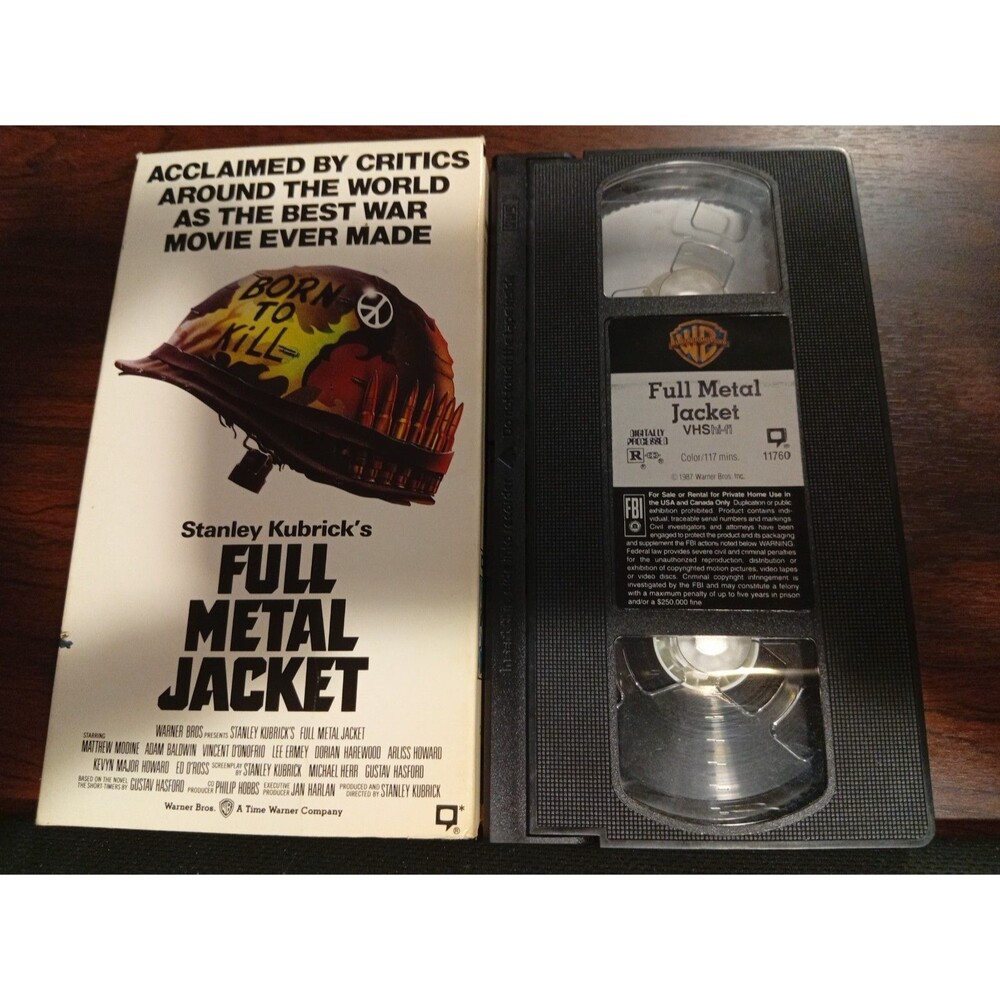 Full Metal Jacket - 1987 VHS - Stanley Kubrick